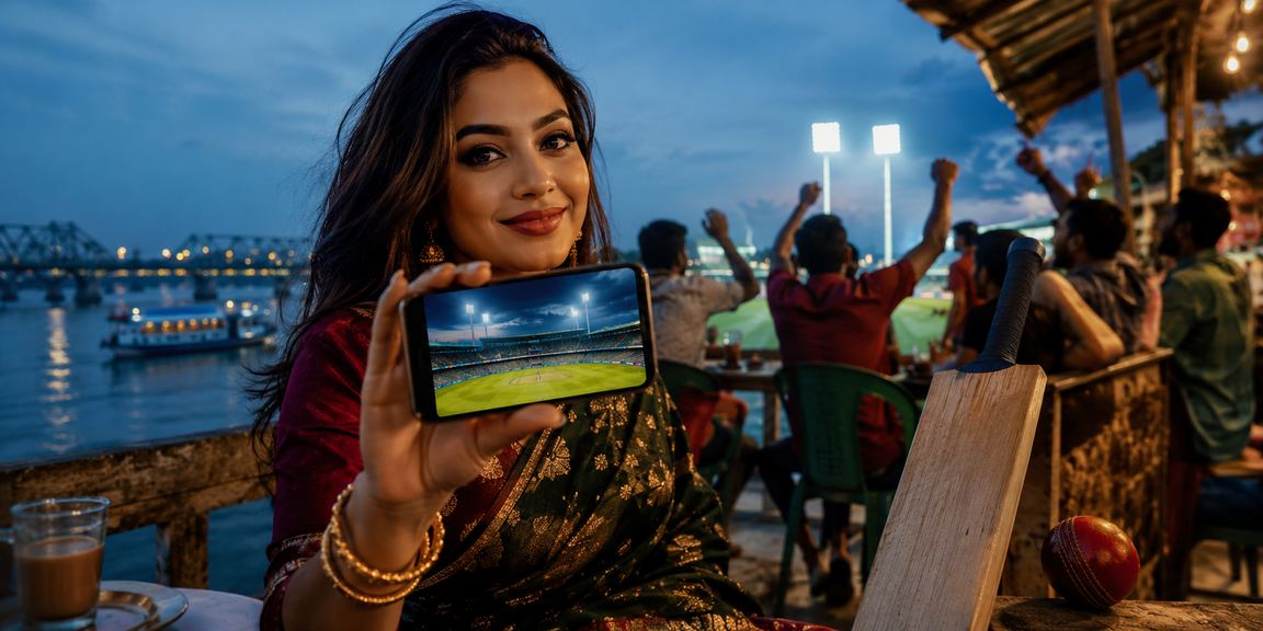 ময়মনসিংহে বাংলাদেশি মডেলের সাথে ক্রিকেট বেটিং প্রদর্শনী